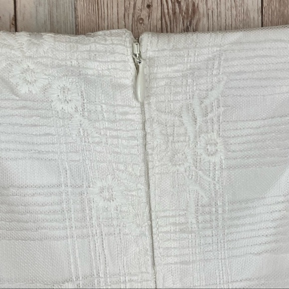 Adrianna Papell Plaid‎ Ditsy V Neck A Line Midi Dress Size 10 - Picture 9 of 14